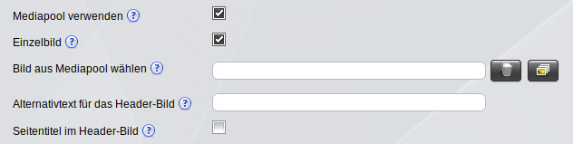 Header V1 Einstellungen Eeinzelbild Mediapool